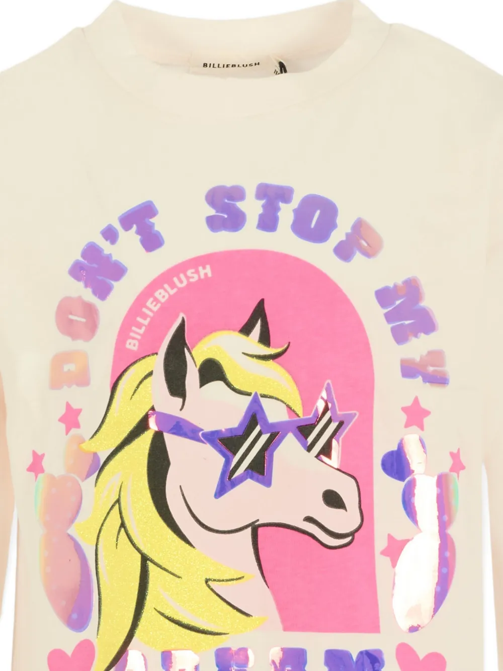 Billieblush T-shirt met lange mouwen Beige