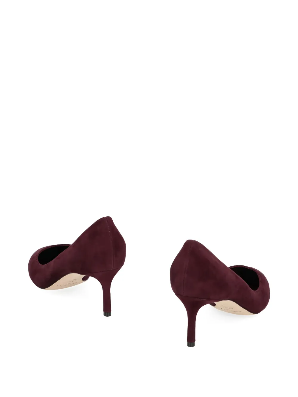 Jimmy Choo 60mm Romy suede pointed-toe pumps Red
