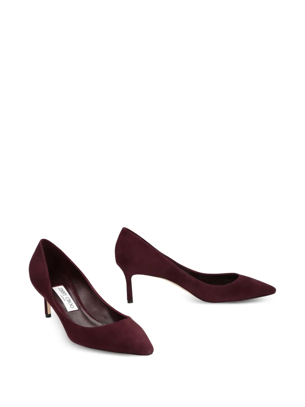 Jimmy Choo 60mm Romy suede pointed-toe pumps | Heeled Pumps | Image 2