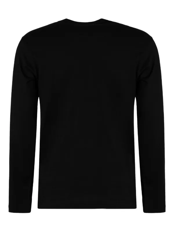 Comme Des Garçons Shirt CDG long-sleeve Cotton T-shirt | Black