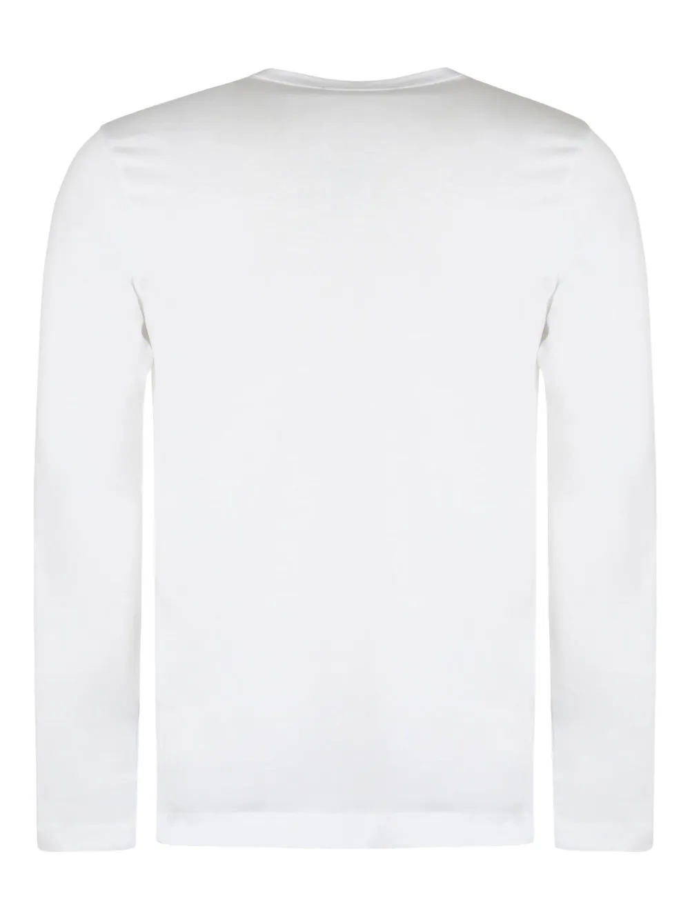 Comme Des Garçons Shirt CDG long-sleeve cotton T-shirt - Wit
