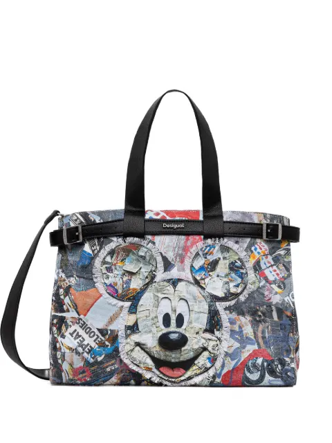 Desigual x Disney Mickey Mouse print tote bag