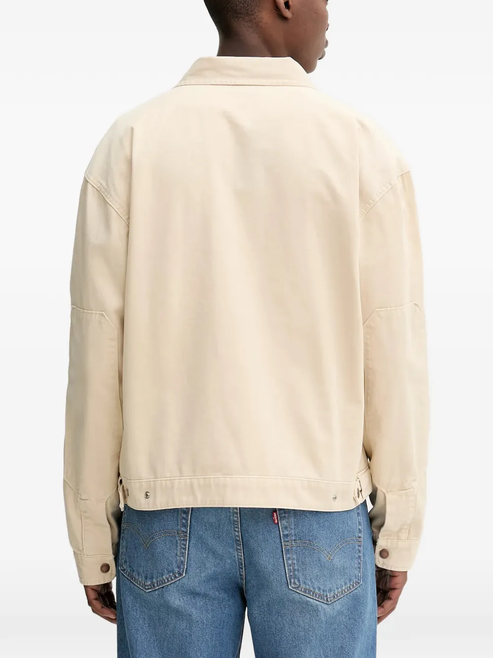  Dickies Fort Smith Zip-up Pocket Overshirt - Neutrals 