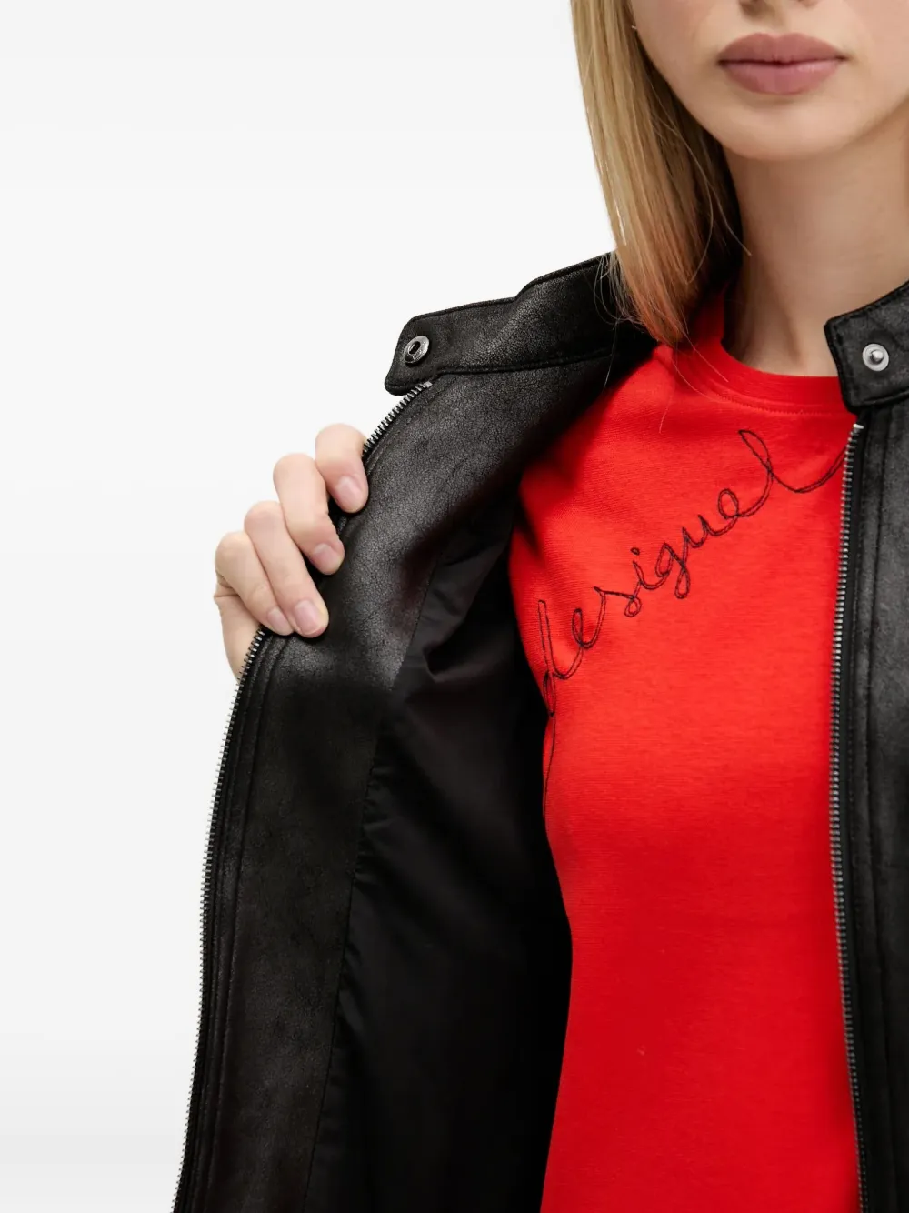 Desigual Jack met ritssluiting Zwart
