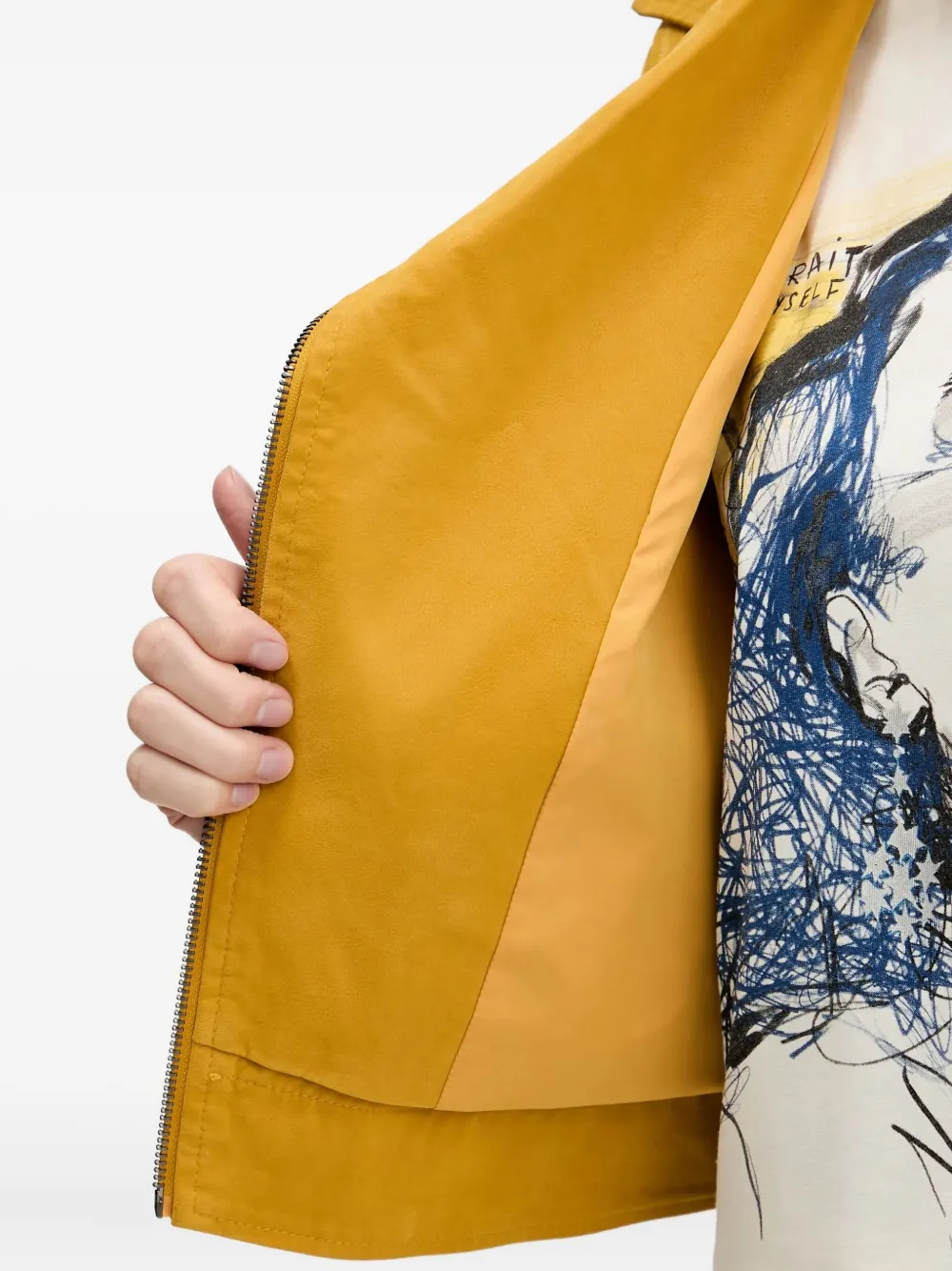 Desigual Jack met ritszak Geel