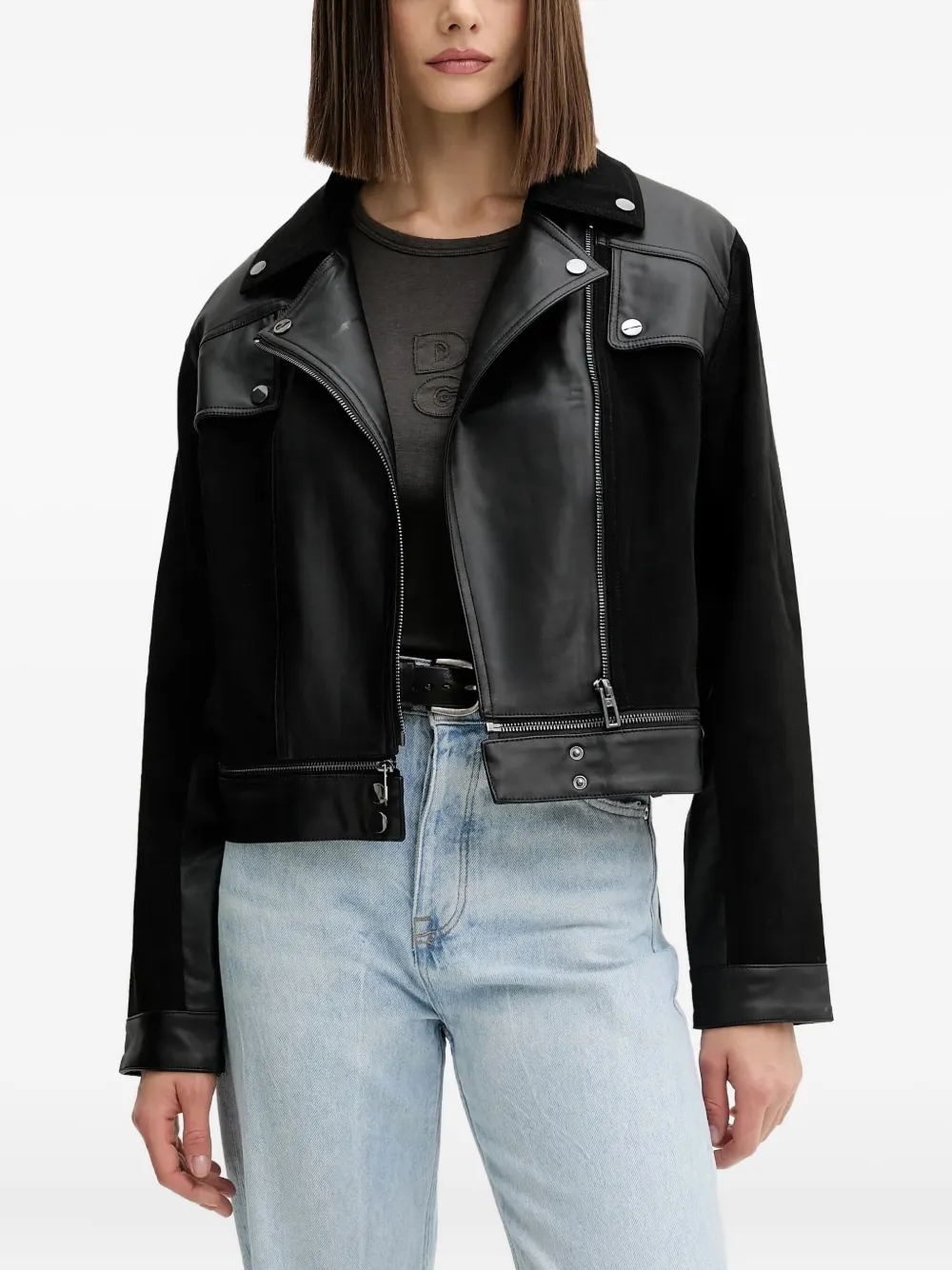 Desigual zip-fastening jacket | Black | Image 1