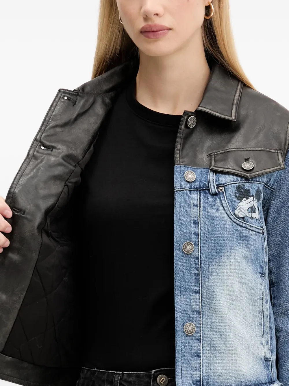 Desigual Jack met franje Blauw