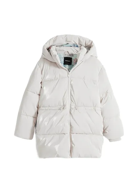 Desigual hooded puffer jacket