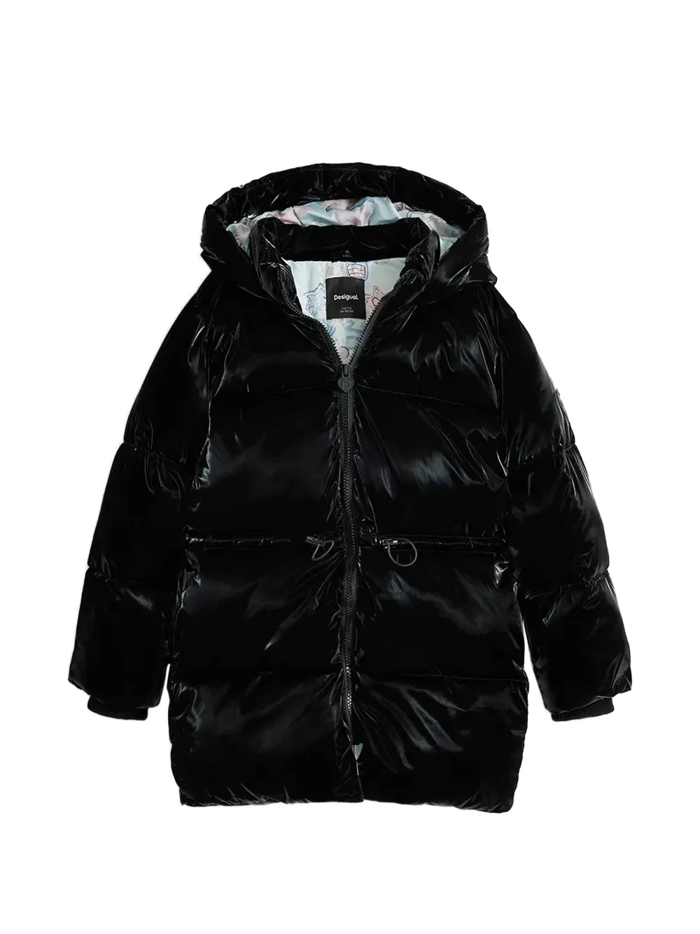 Desigual Giacca con cappuccio - Nero