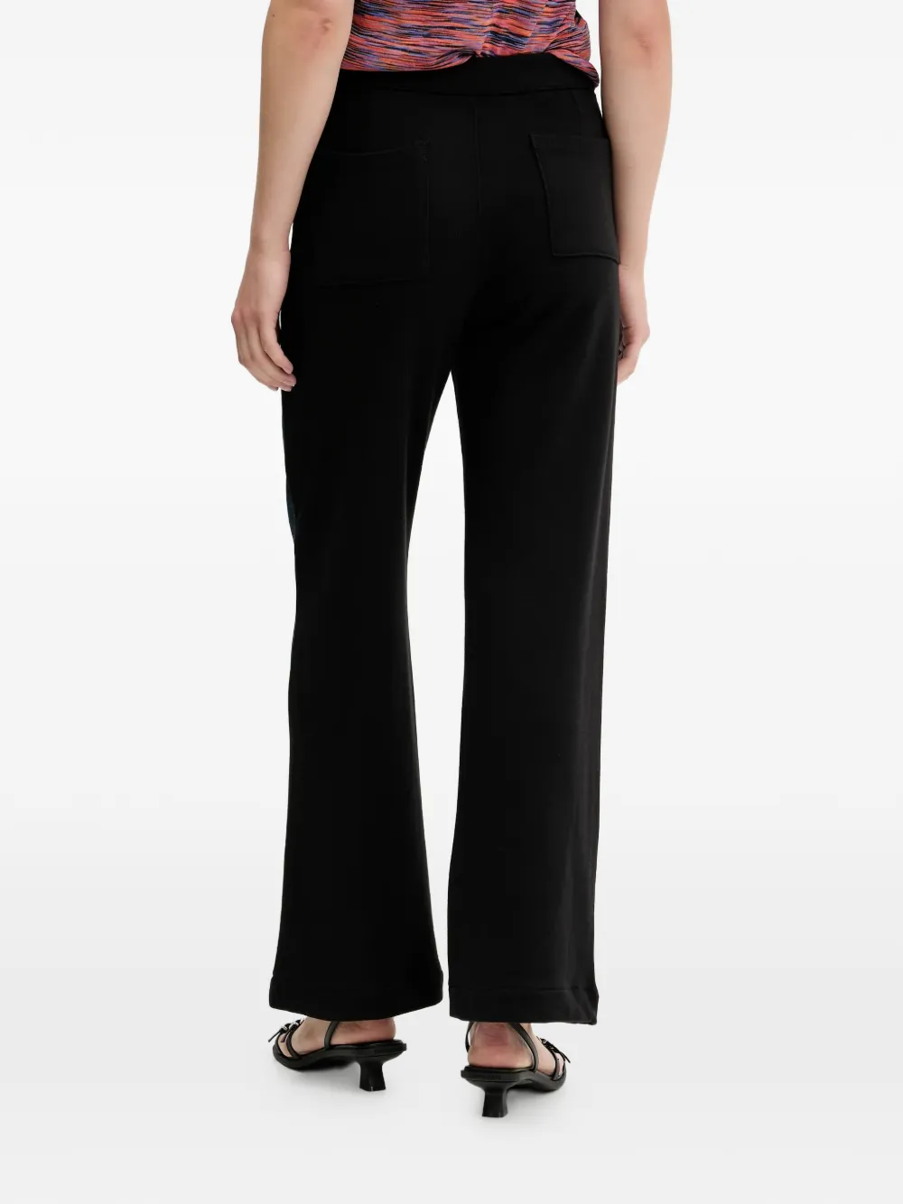  Desigual Logo Detail Trousers - Blue 