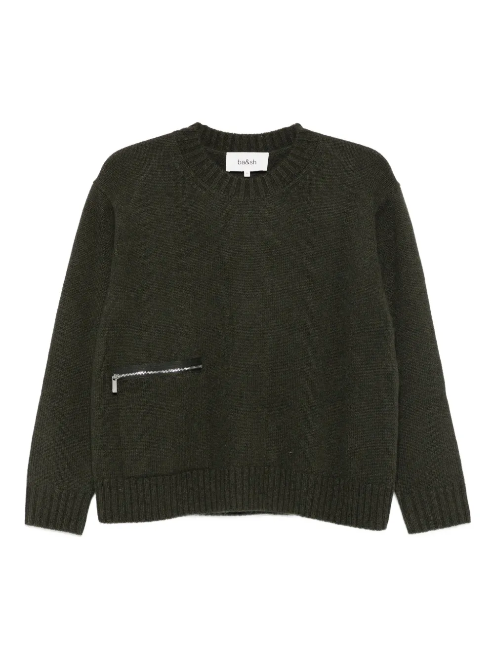 Ba&Sh Cesnik cashmere jumper | Green | Image 1