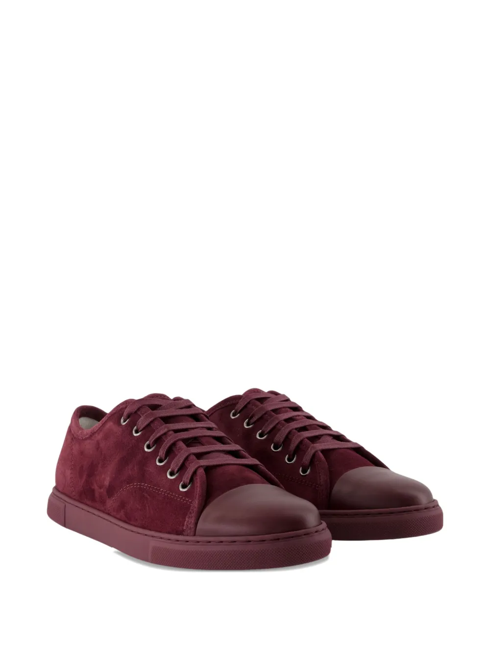 Lanvin Dbb1 Low-top Sneakers In Red