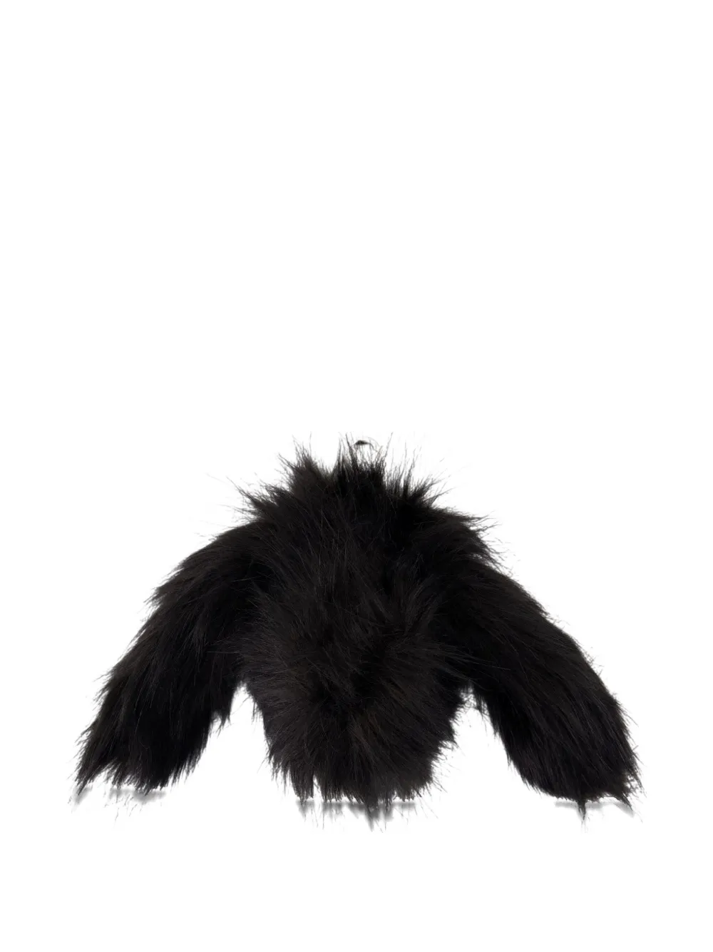 Simone Rocha Portemonnee van imitatiebont - Zwart