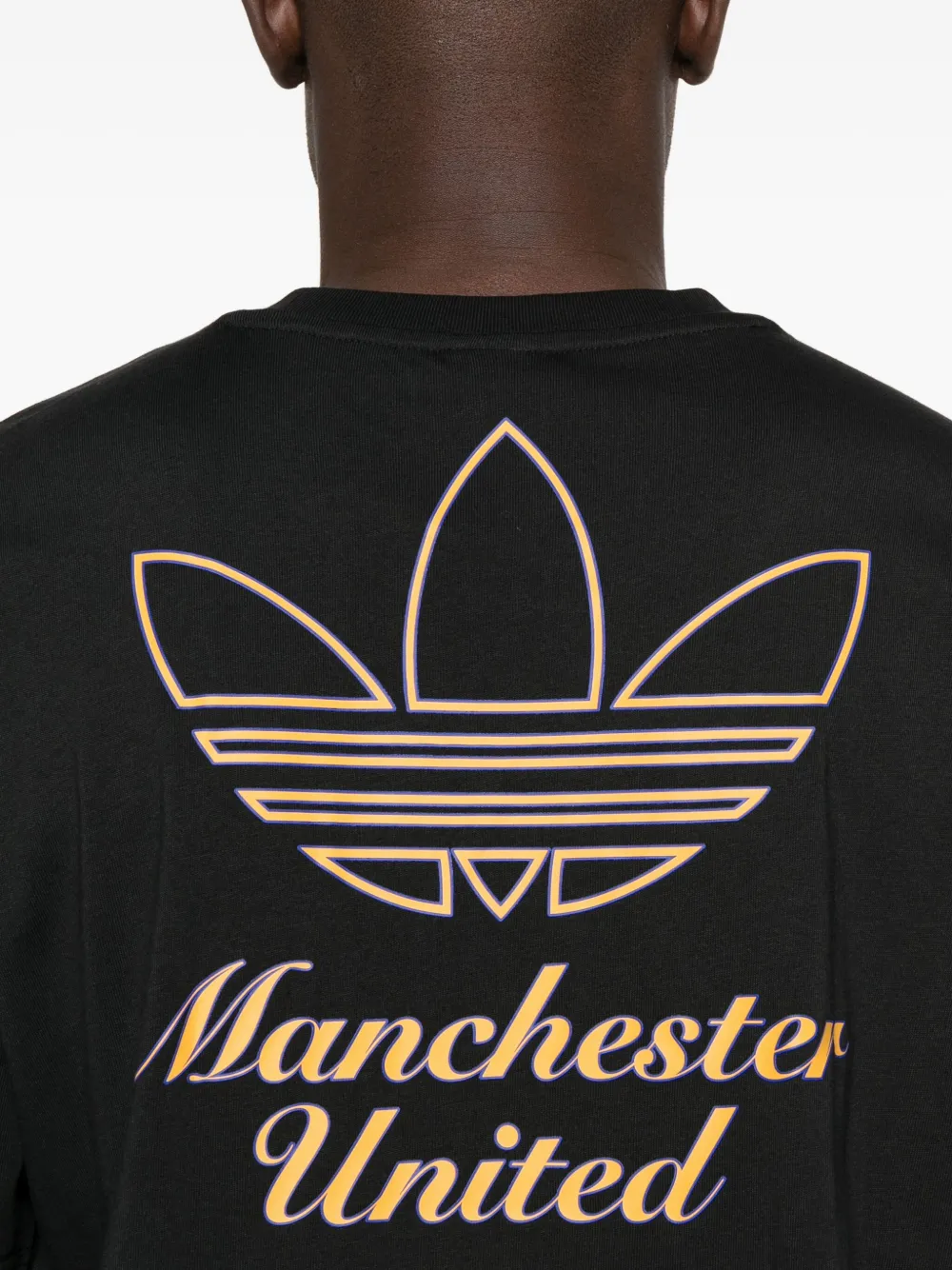 adidas Manchester United T-shirt Zwart