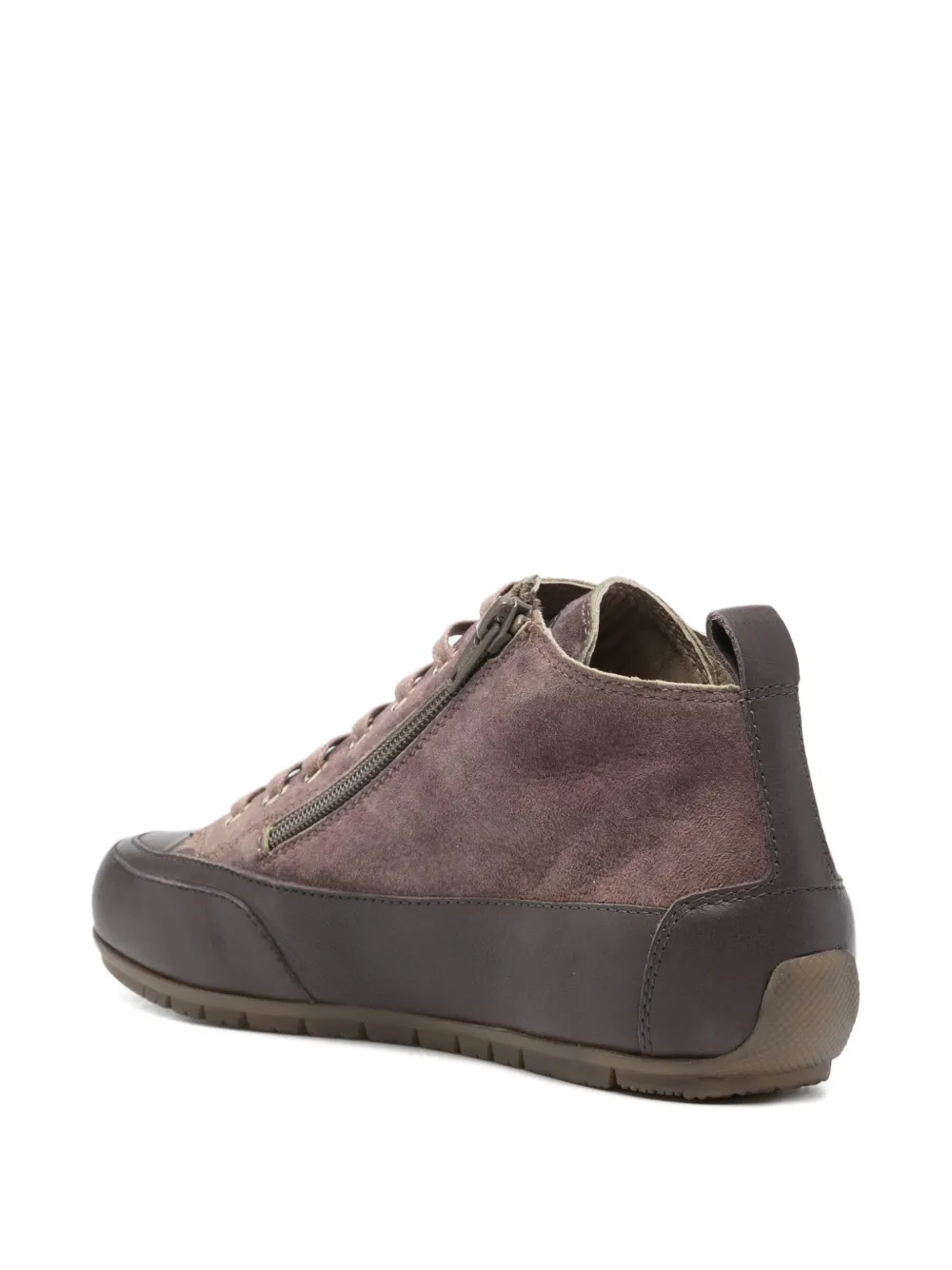 Candice Cooper Suede Sneakers In Brown