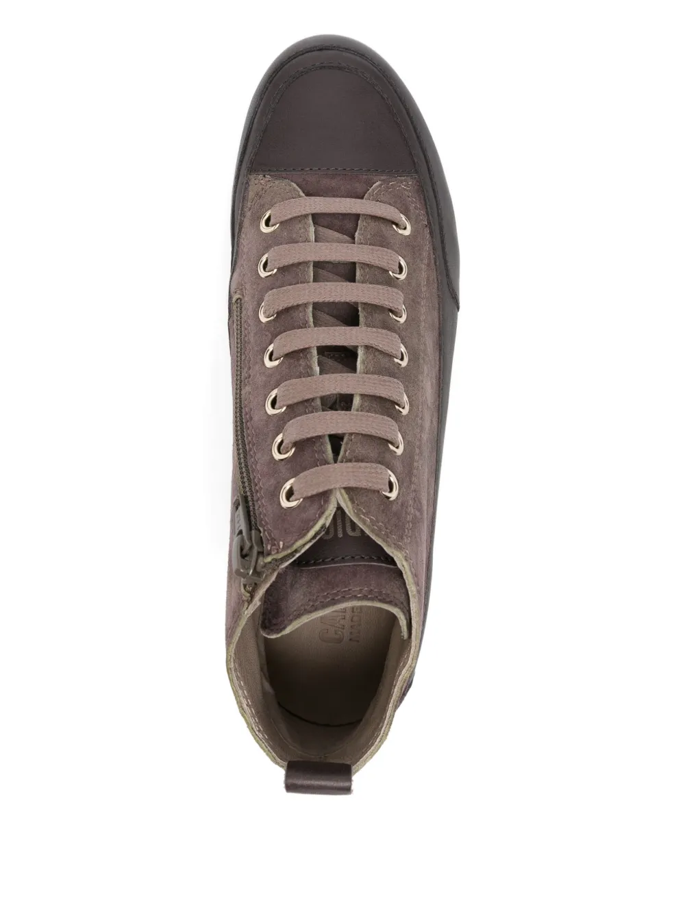 Candice Cooper Suede Sneakers In Brown