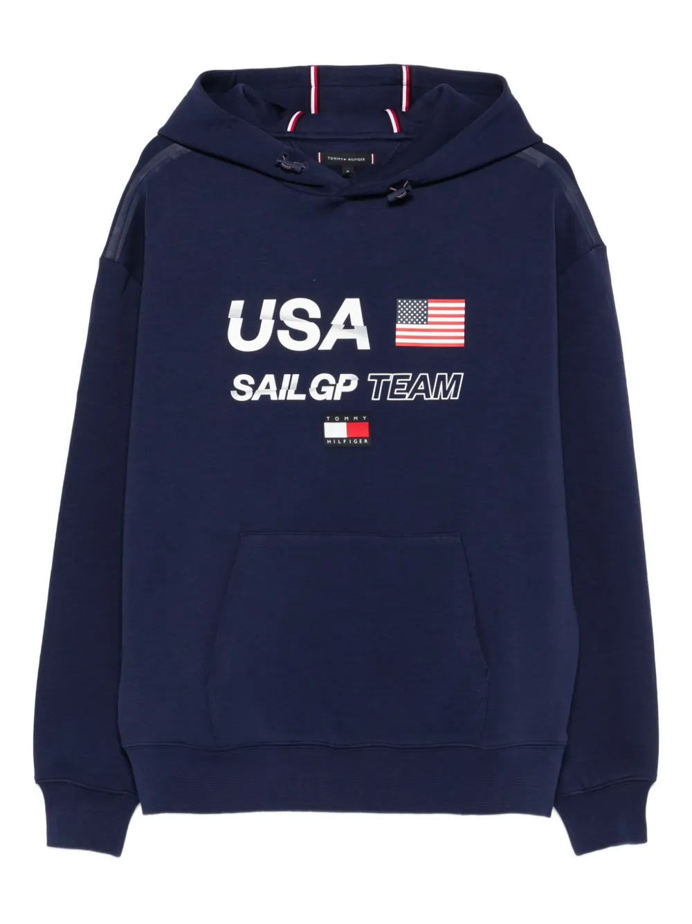 Tommy Hilfiger X Sail Gp Usa Team Hoodie In Blue