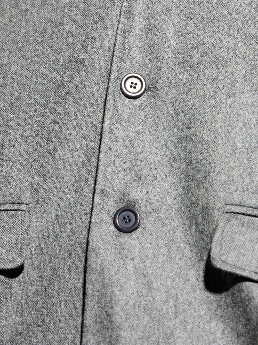 American Vintage Wobby blazer met knopen Grijs