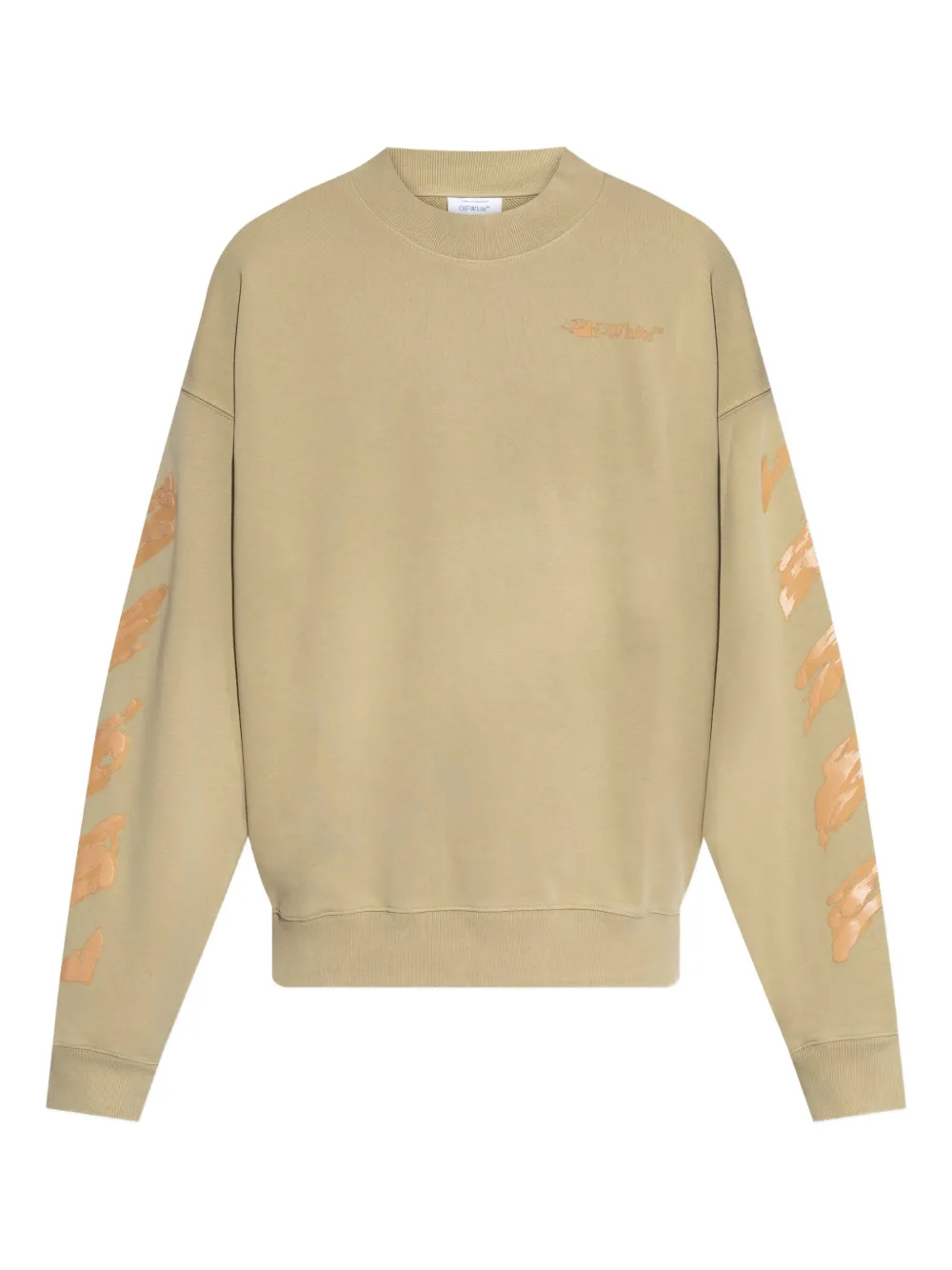 Off-White logo-print sweatshirt - ニュートラル Off-White logo-print sweatshirt - ニュートラル