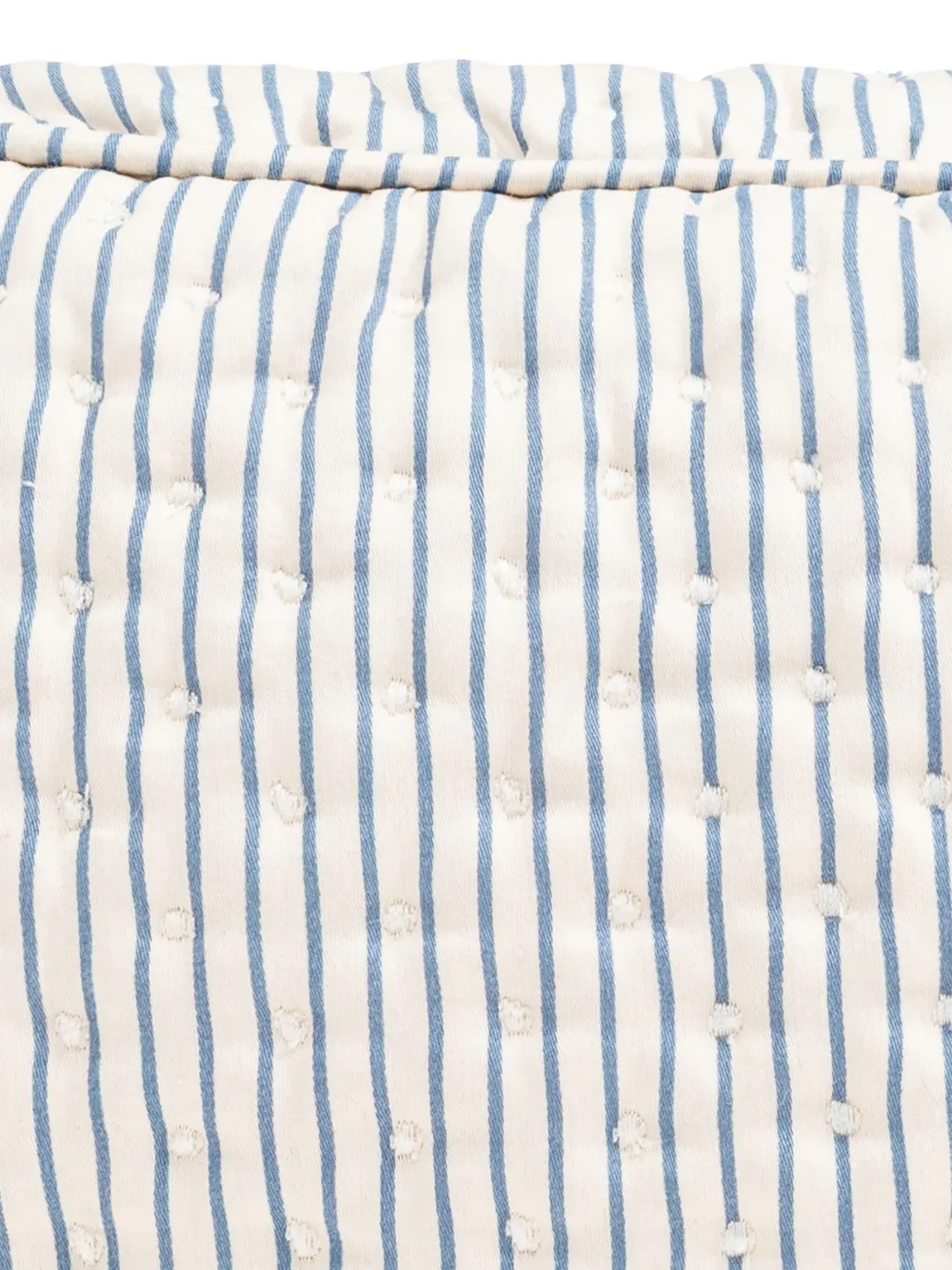 Konges Sløjd Gestreepte gewatteerde tas Blauw