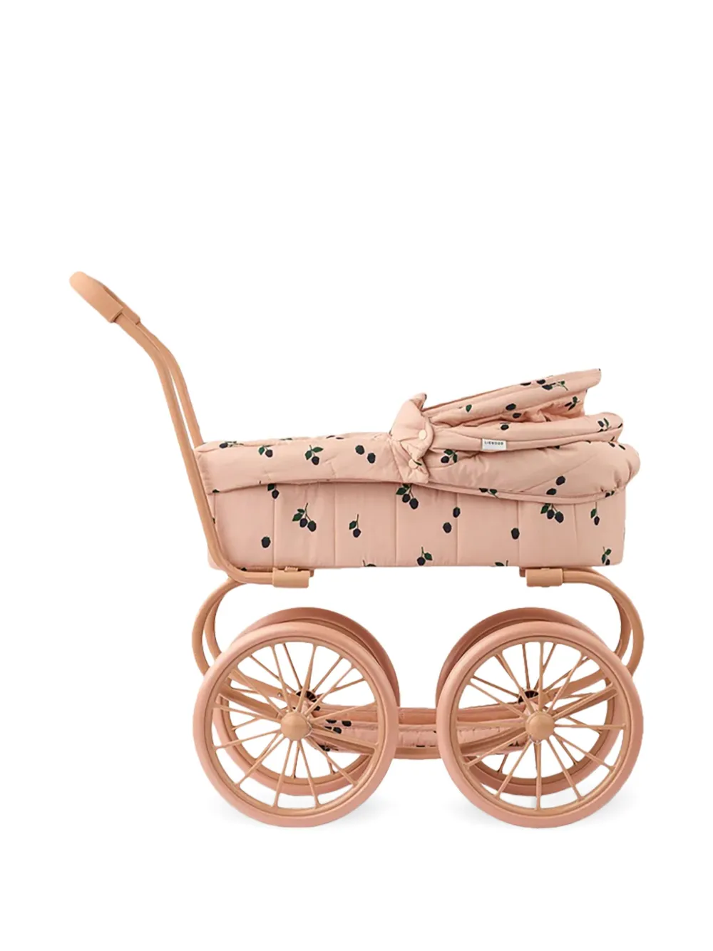 Liewood quilted cherry-print doll pram | Girls Accessories | Image 2
