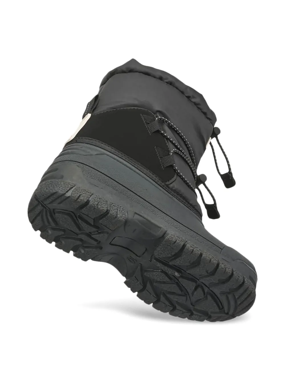 Liewood Padded Lace-up Snow Boots In Black