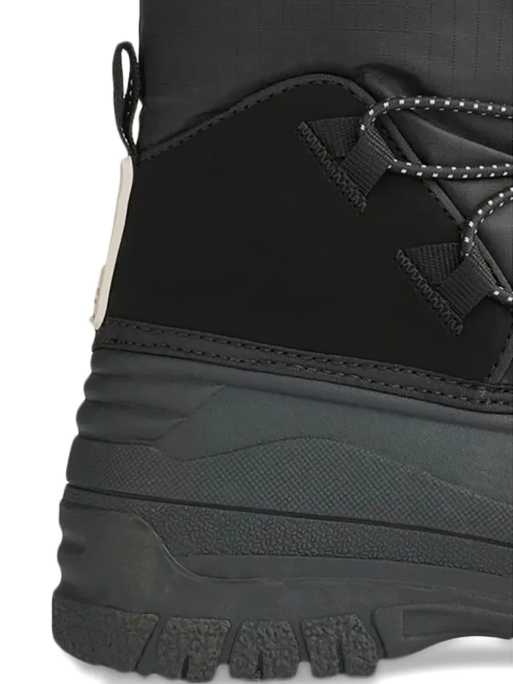 Liewood Padded Lace-up Snow Boots In Black
