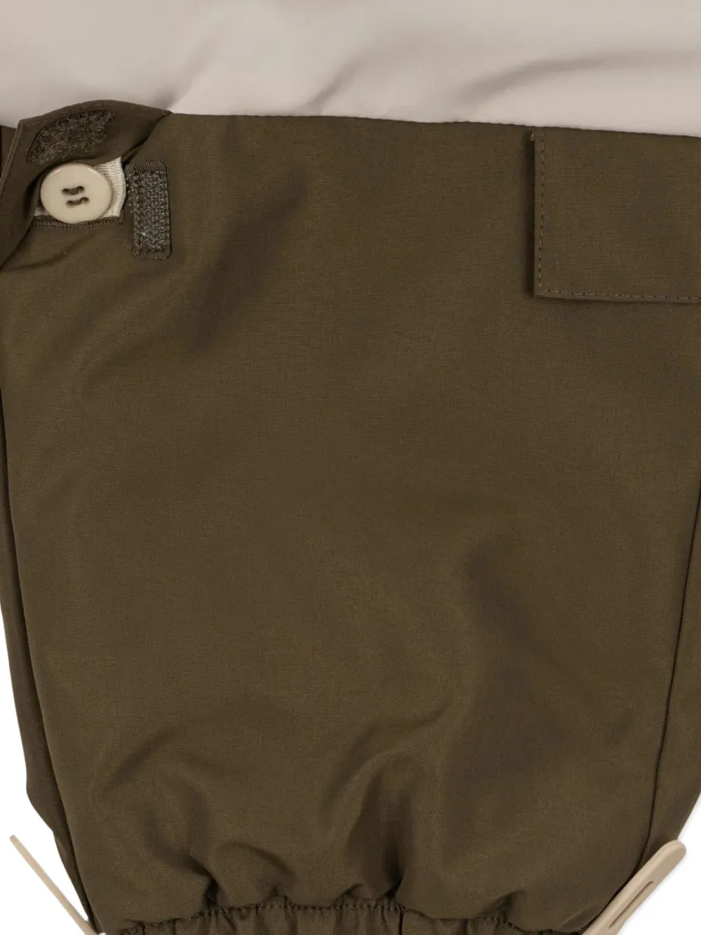Konges Sløjd Shell Elastic-cuff Trousers In Green