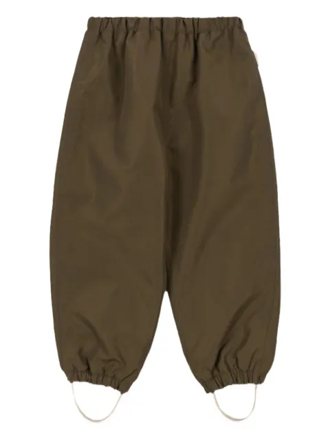 Konges Sløjd Shell elastic-cuff trousers