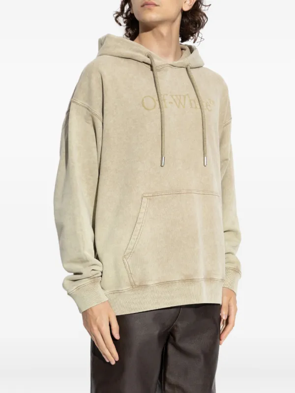 Off-White ロゴ パーカー | ニュートラル | FARFETCH JP Off-White ロゴ パーカー | ニュートラル | FARFETCH JP