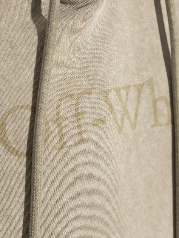 Off-White ロゴ パーカー | ニュートラル | FARFETCH JP