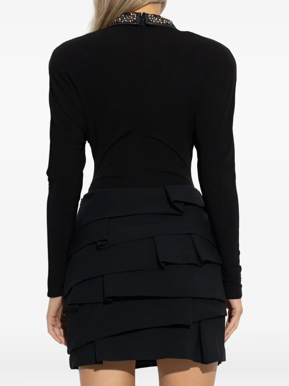 Versace Body met verfraaide kraag Zwart