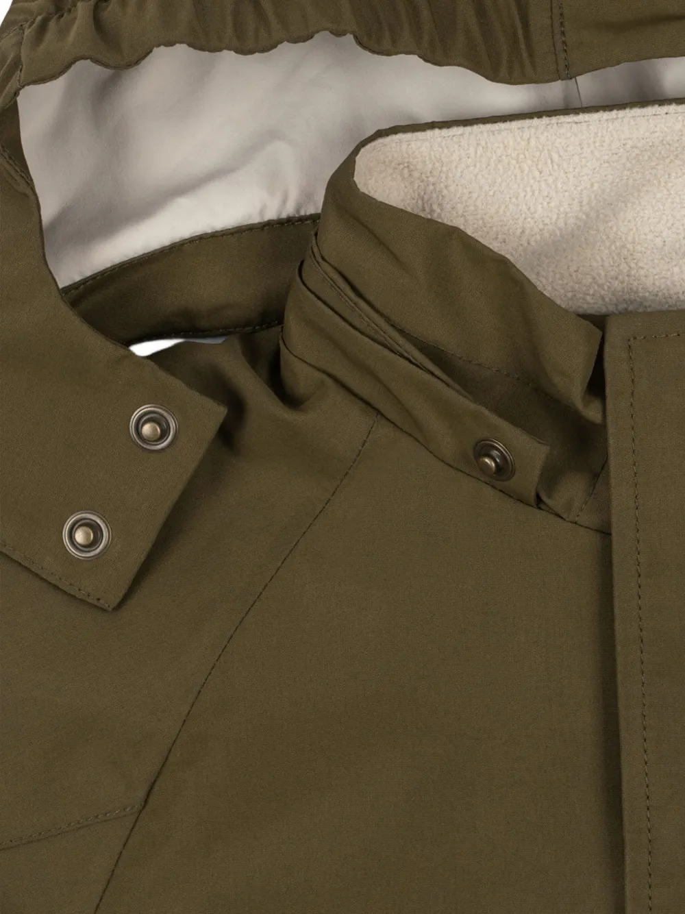 Konges Sløjd Fleece jack met capuchon Groen