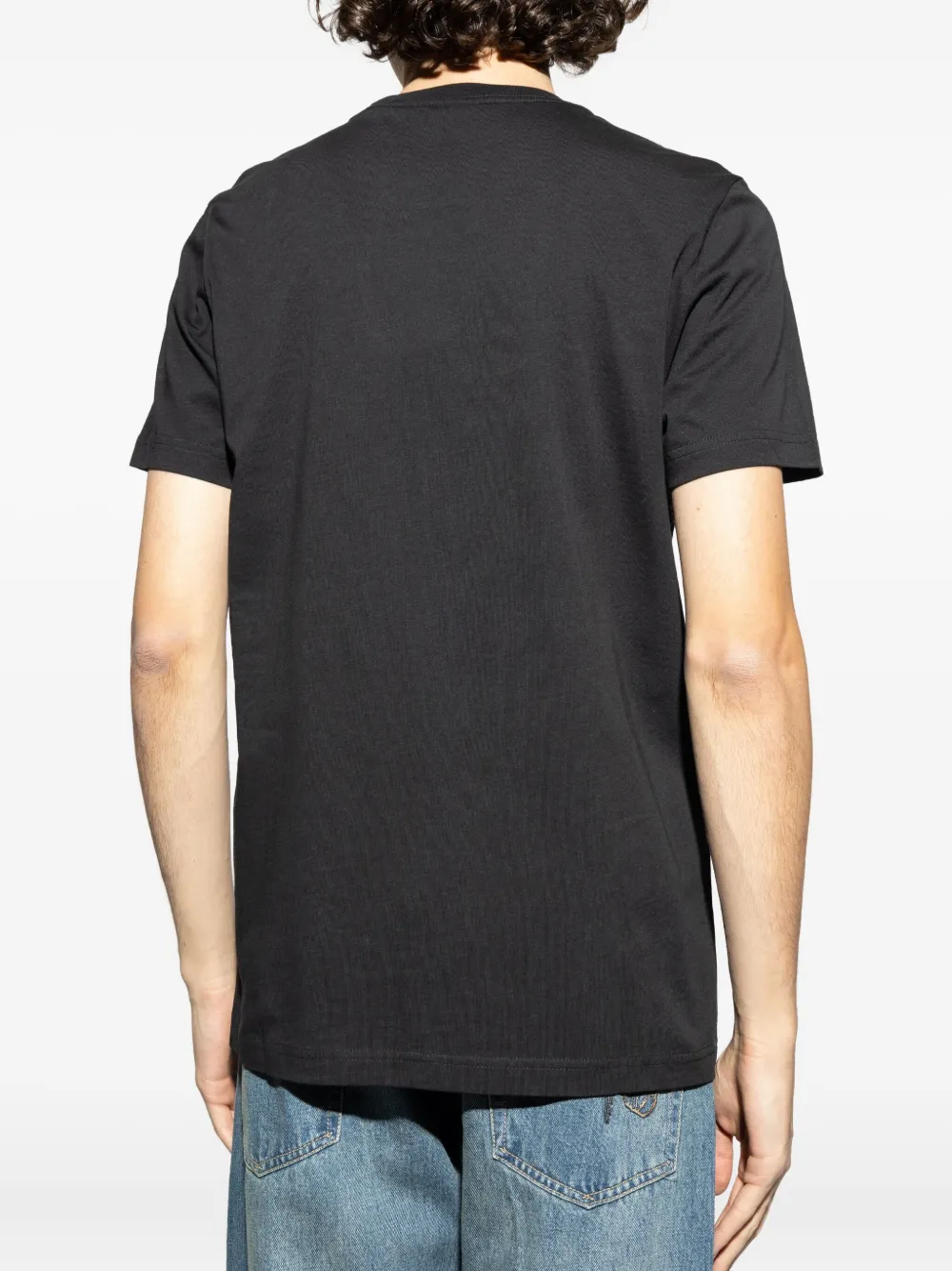 PS Paul Smith T-shirt met doodskopprint Zwart