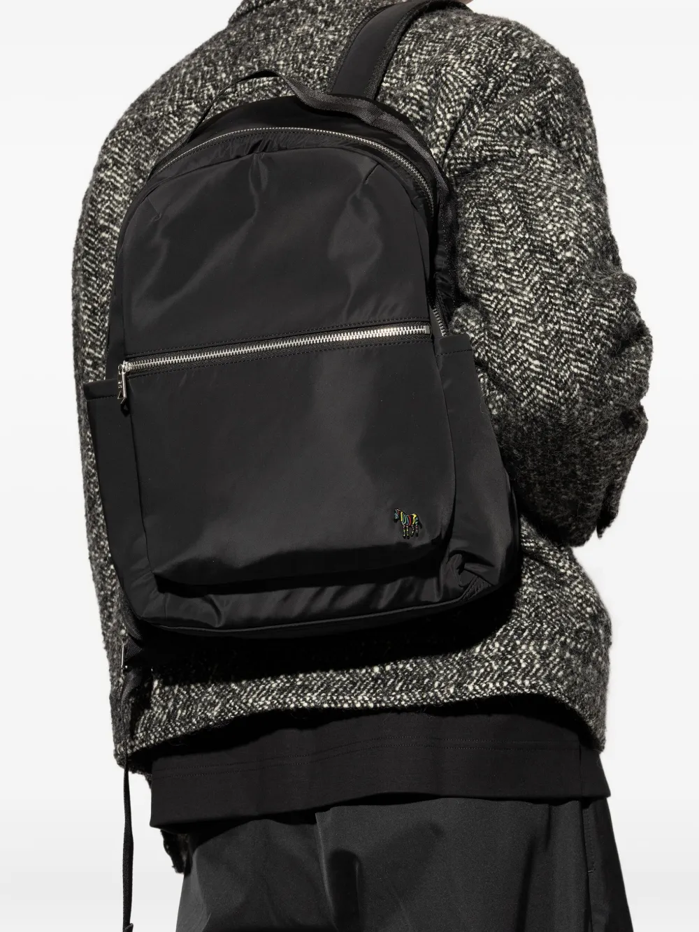Paul Smith  zebra-motif zip-up backpack | Image 2