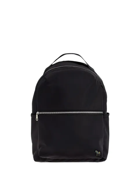 Paul Smith  zebra-motif zip-up backpack