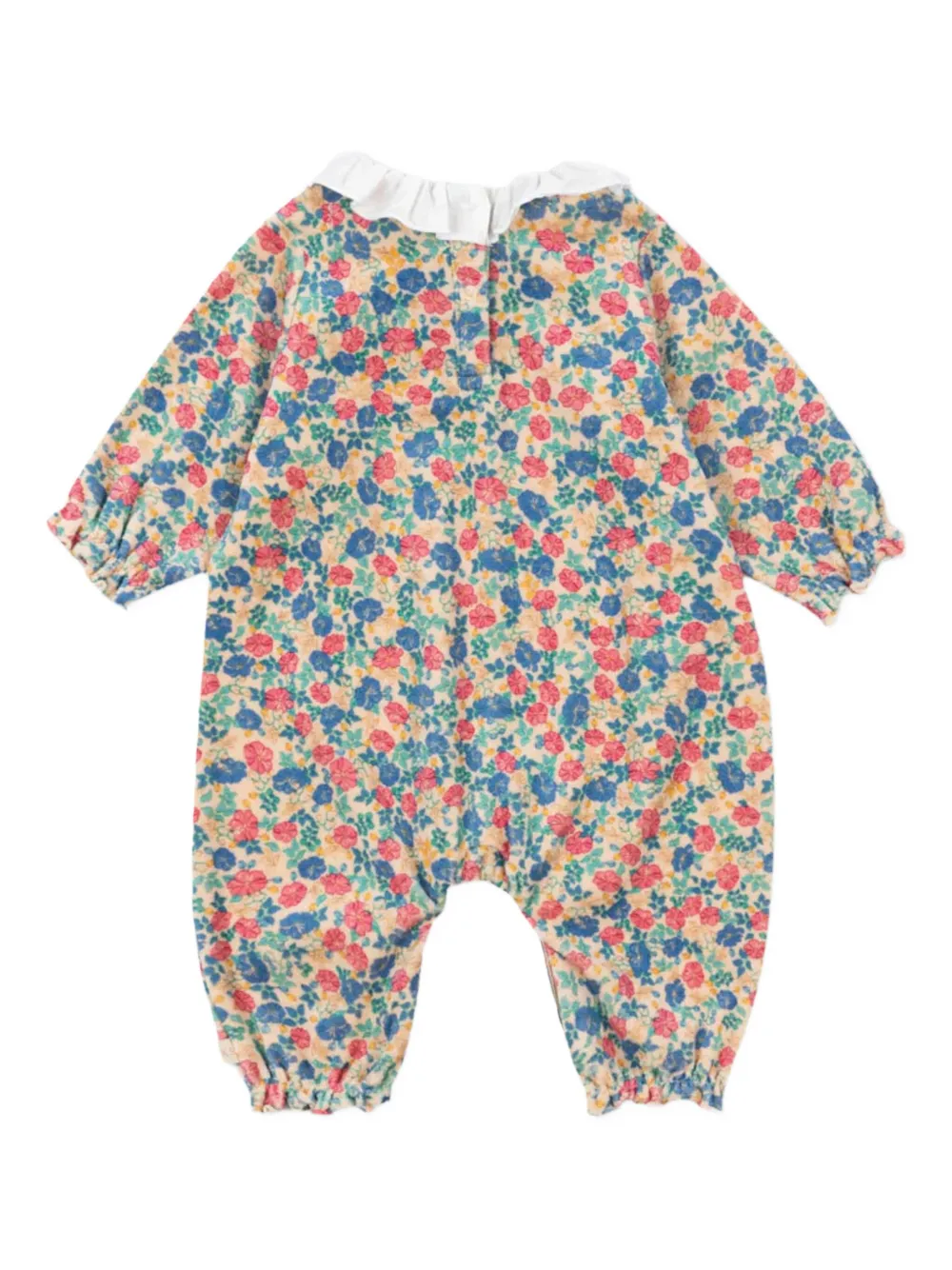 Konges Sløjd Miffa floral-print ruffled romper - Rood