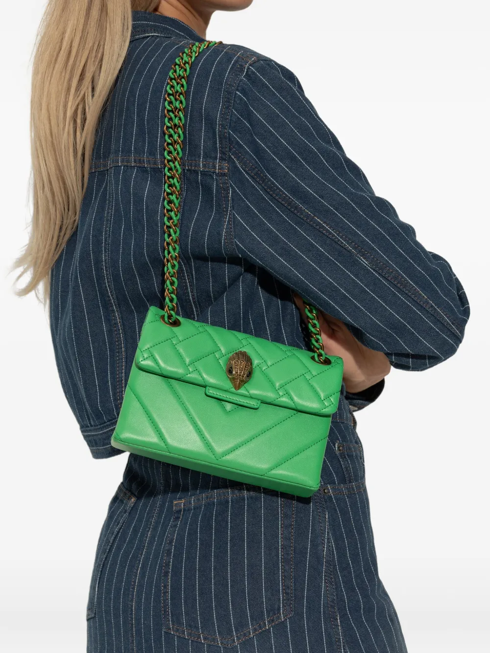 Kurt Geiger London mini Kensington shoulder bag - Groen