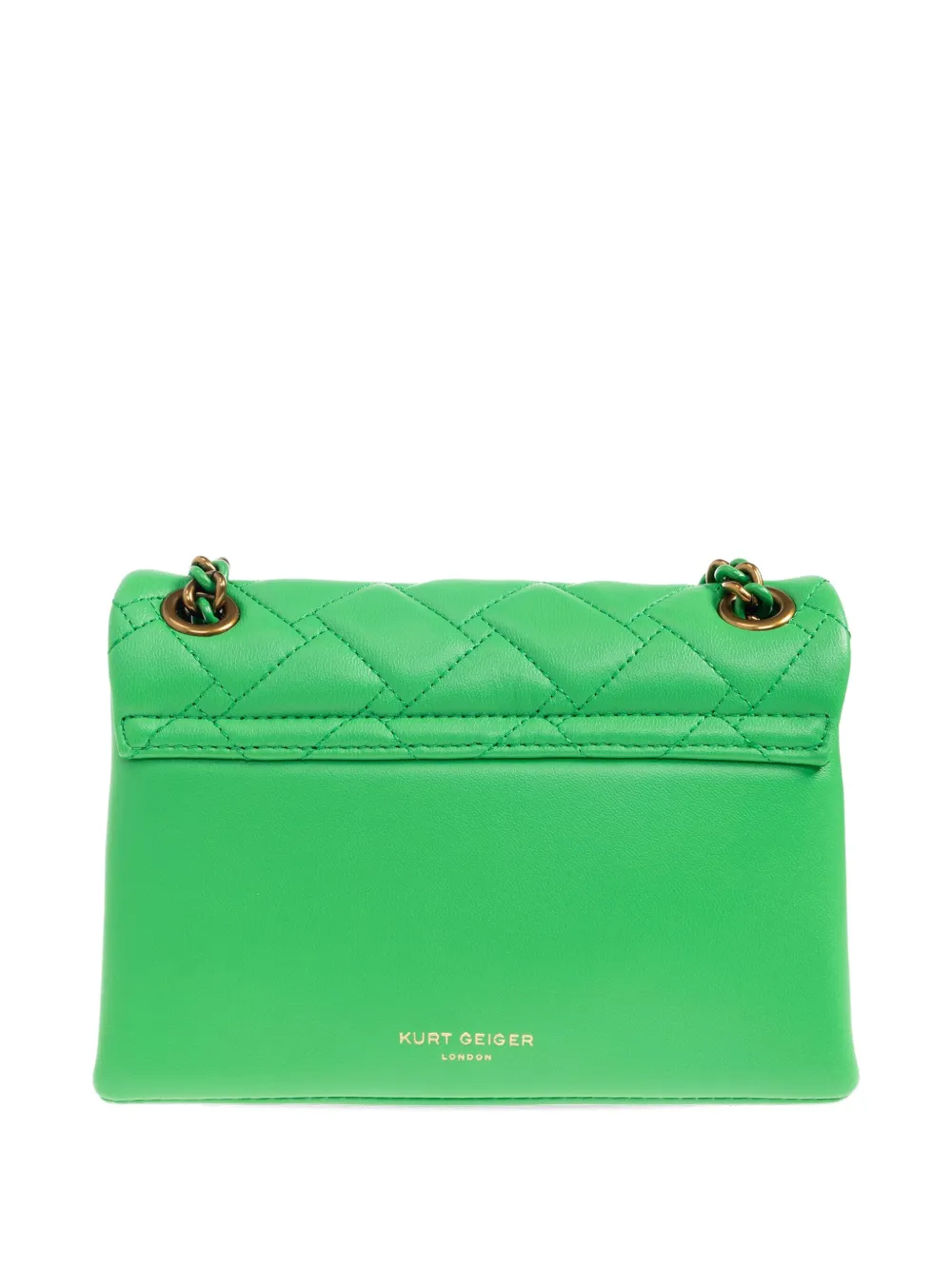Kurt Geiger Mini Kensington Shoulder Bag In Green