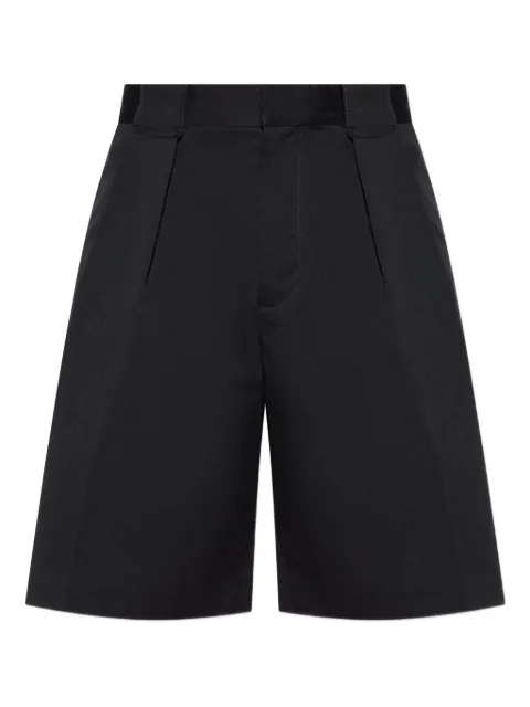 Casablanca pleated cotton shorts
