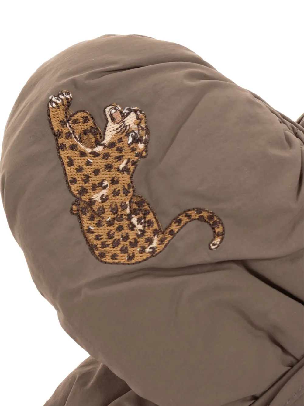 Konges Sløjd Wanten met geborduurd detail Bruin