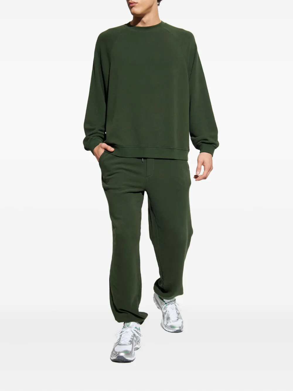 American Vintage Atubay trainingsbroek met trekkoordsluiting - Groen