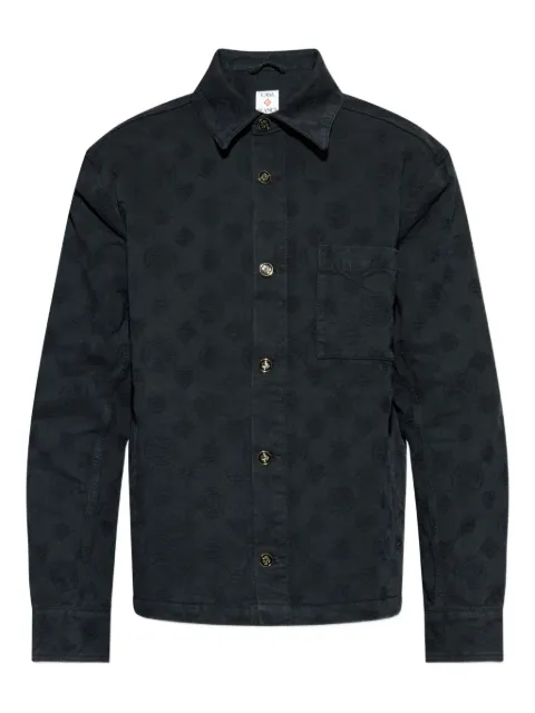 Casablanca logo-embossed shirt