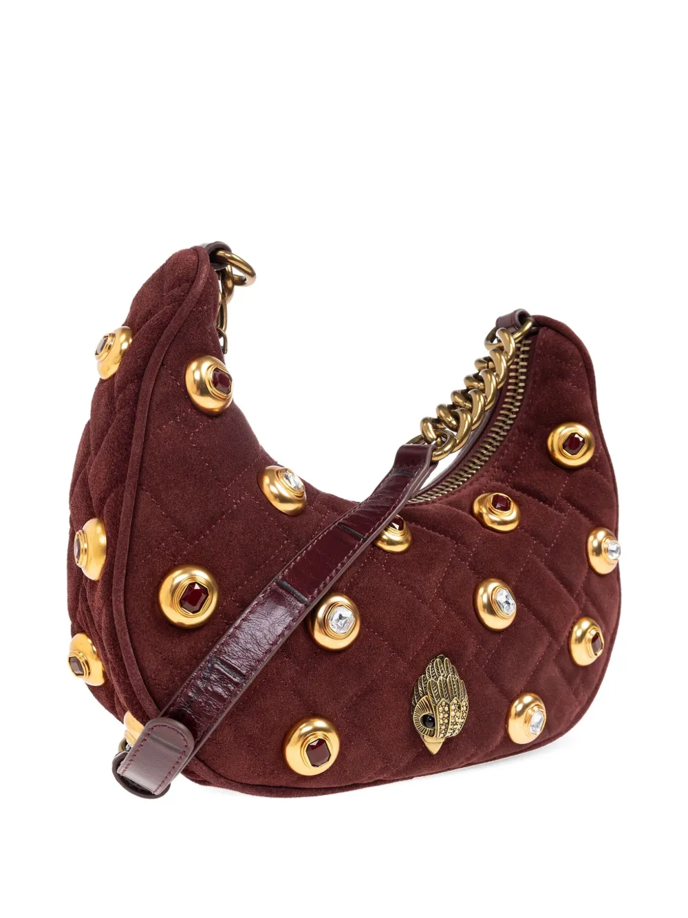 Kurt Geiger Small Kensington Tote Bag In Red