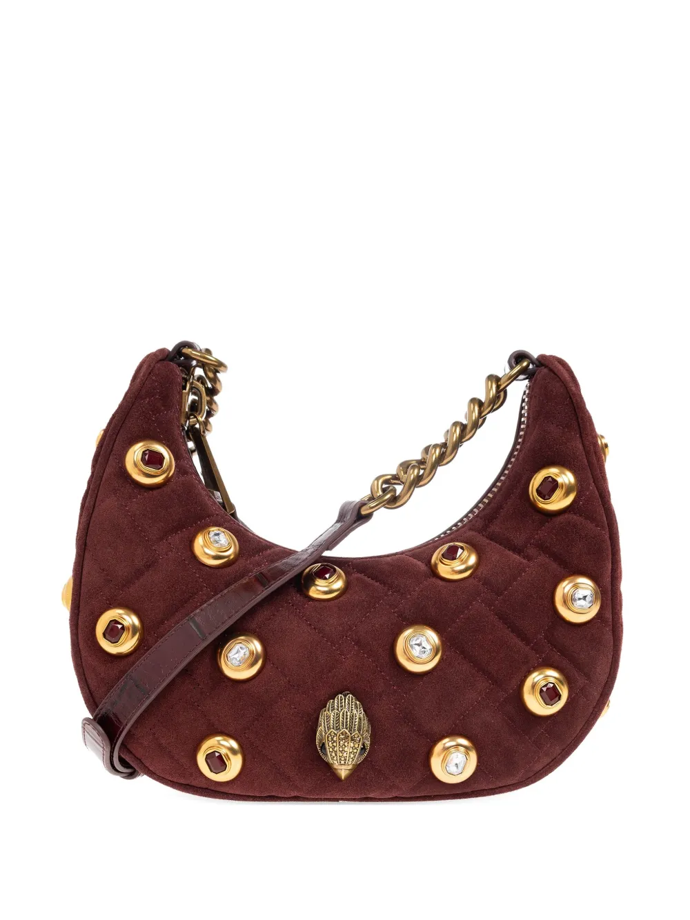 Kurt Geiger Small Kensington Tote Bag In Red