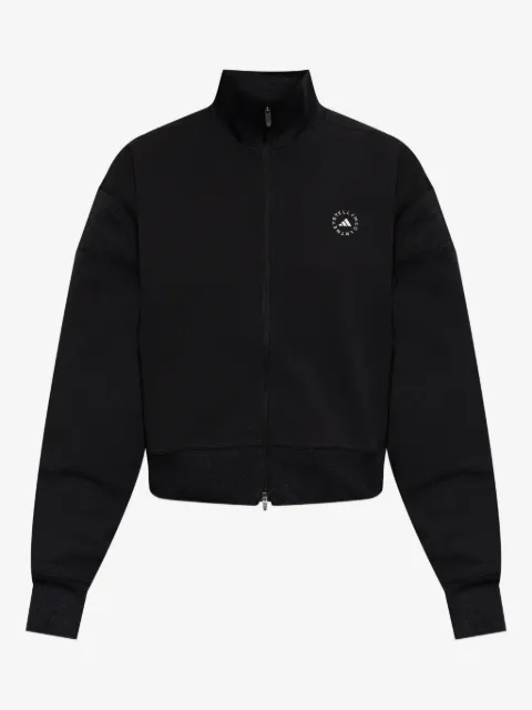 adidas by Stella McCartney logo-detail zip-up jacket