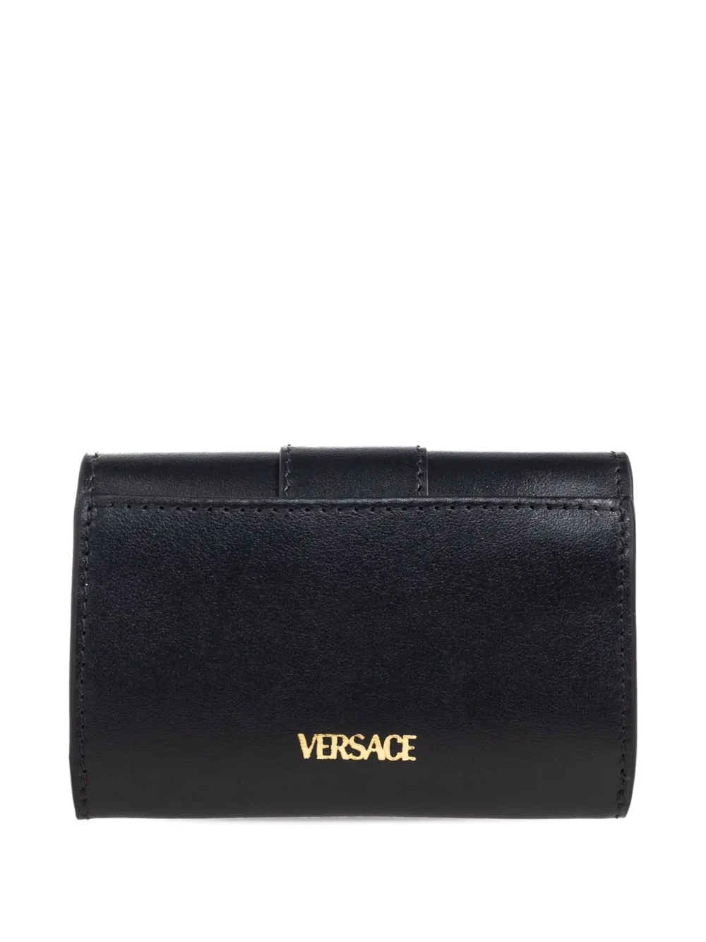 Versace leather wallet - Zwart