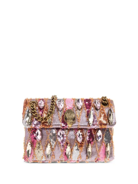 Kurt Geiger London mini Kensington sequinned tote bag