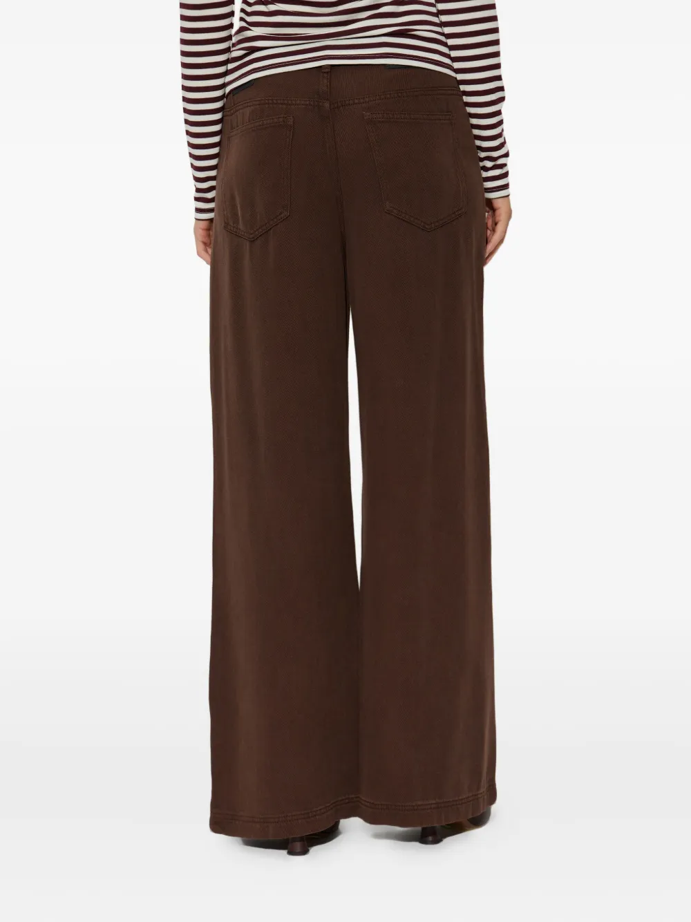 Munthe Drawstring-waist Trousers In Brown