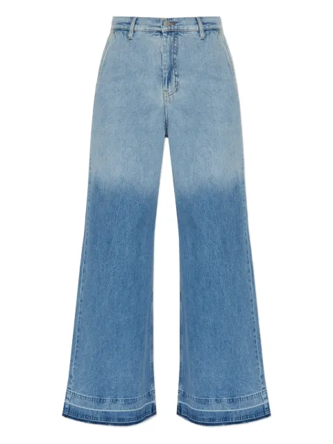 MUNTHE ombre wide-leg trousers